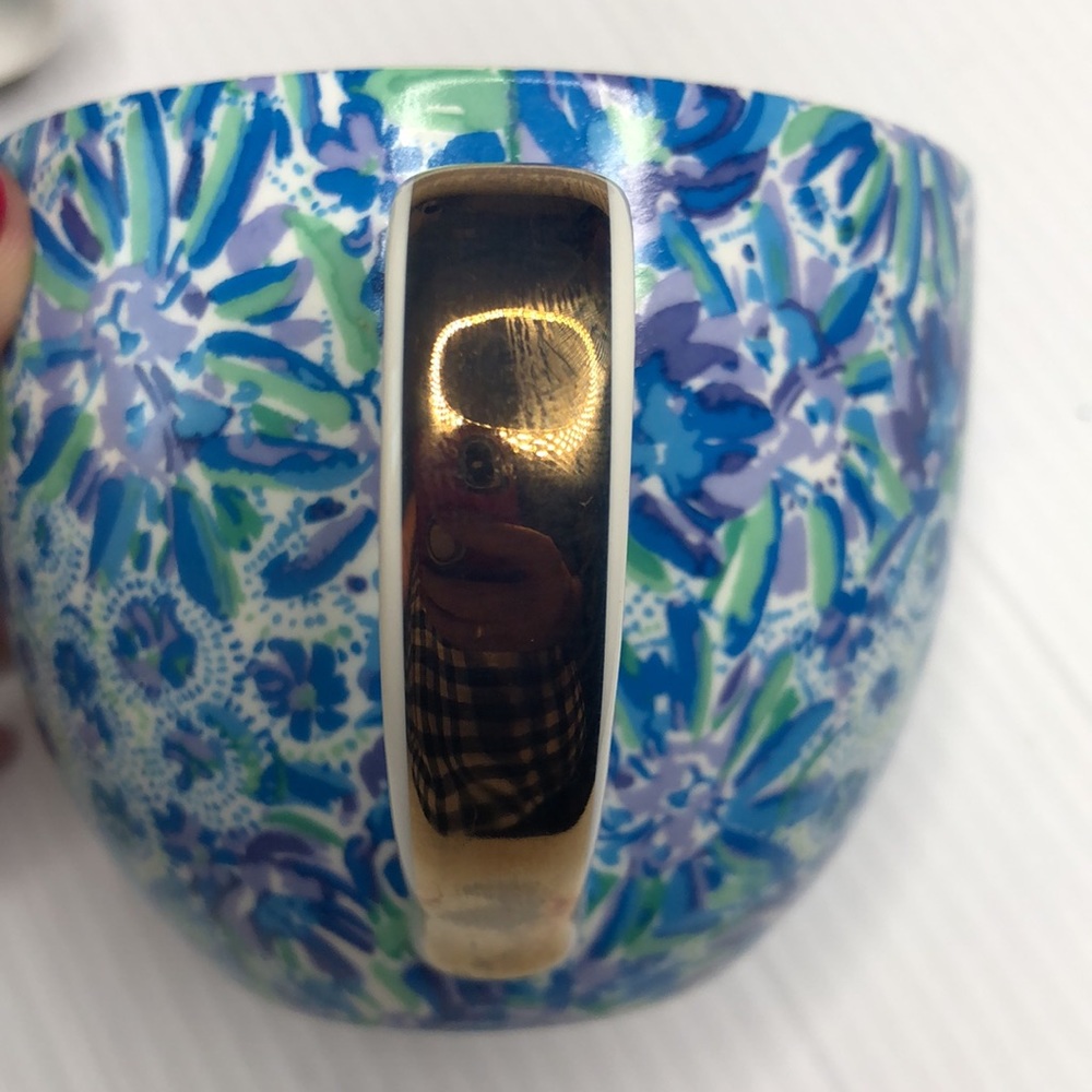 Lilly Pulitzer Pair of Colorful 12oz Mugs - Picture 9 of 9